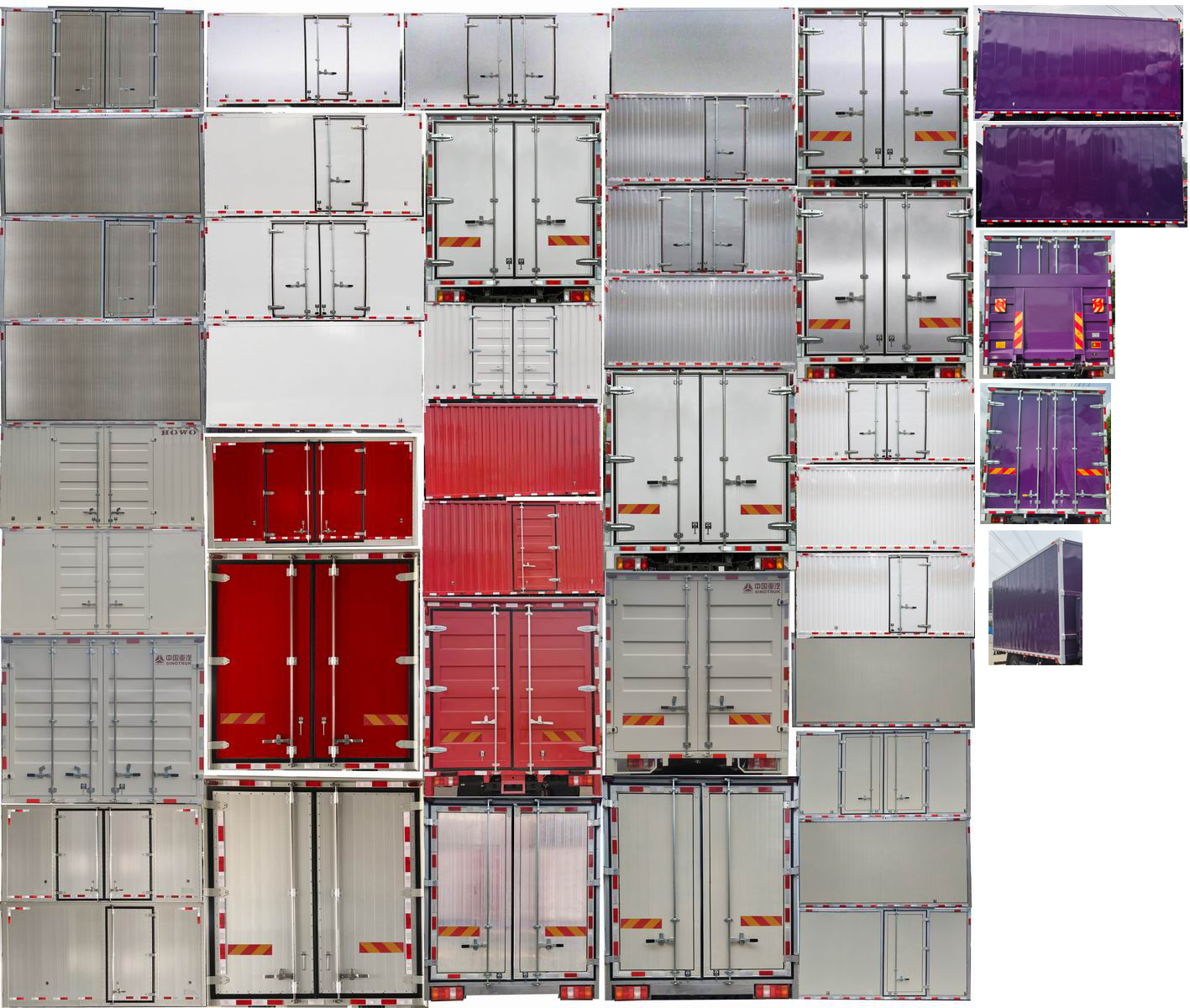 豪沃牌ZZ5167XXYH4215F1廂式運輸車公告圖片