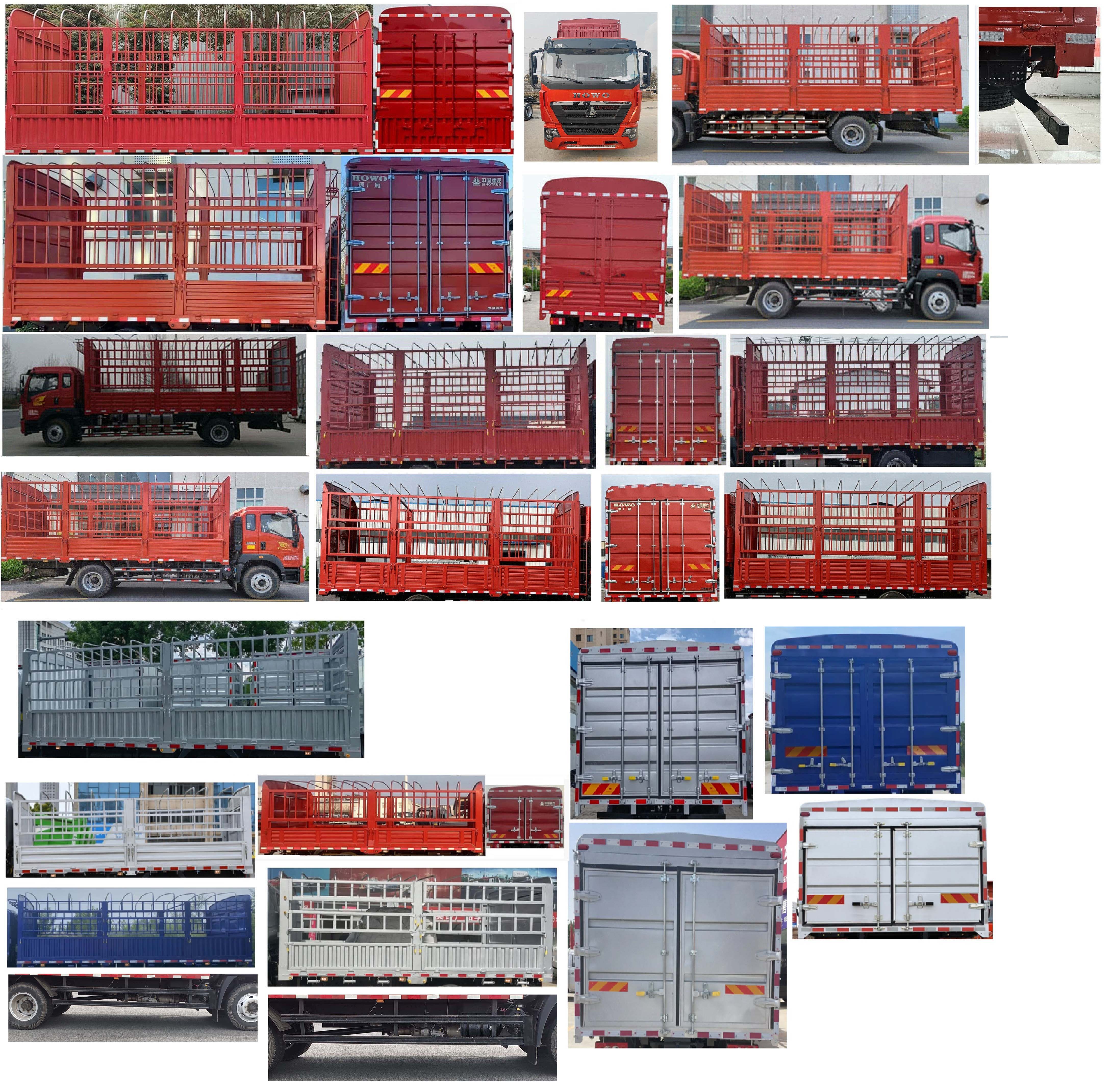 豪沃牌ZZ5187CCYK451DF1倉(cāng)柵式運(yùn)輸車公告圖片