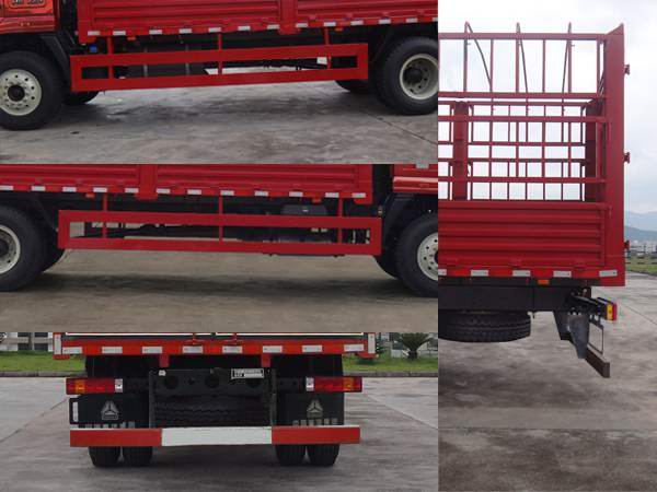 豪曼牌ZZ5168CCYG10FB0倉(cāng)柵式運(yùn)輸車(chē)公告圖片