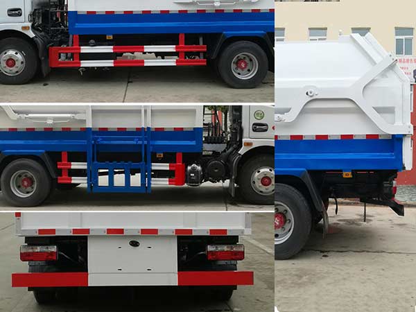 東風(fēng)股份多利卡D7 CLW5120ZZZ6自裝卸式垃圾車公告圖片