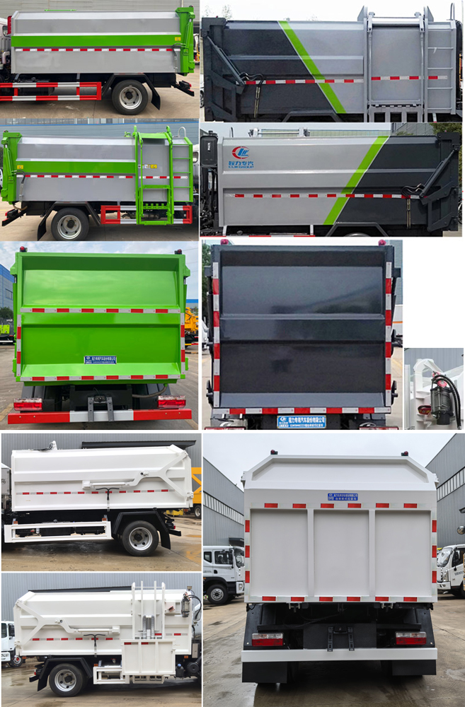 東風(fēng)股份多利卡D7 CLW5120ZZZ6自裝卸式垃圾車公告圖片