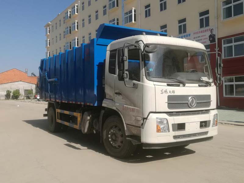 程力威牌CLW5160ZDJD6壓縮式對(duì)接垃圾車