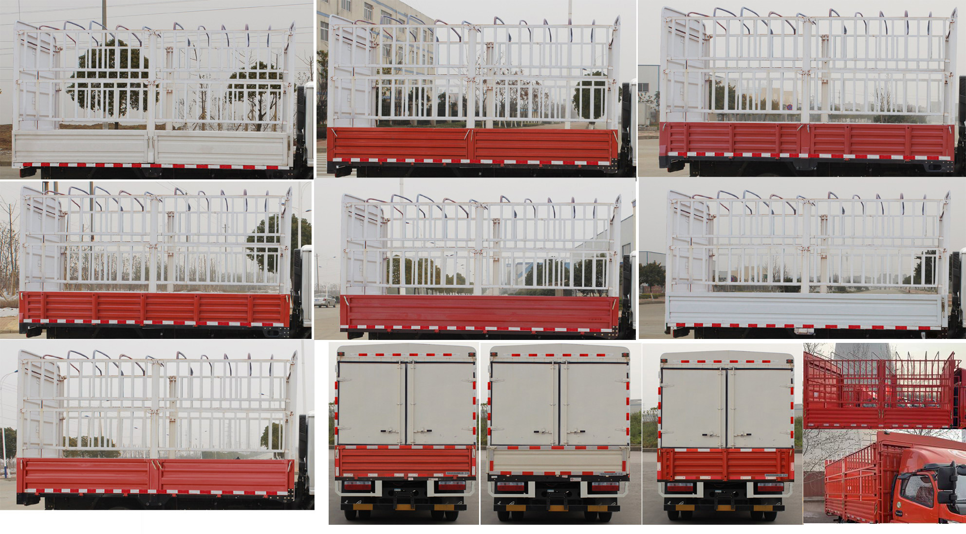 東風(fēng)牌EQ5090CCY8NDBAC倉柵式運(yùn)輸車公告圖片