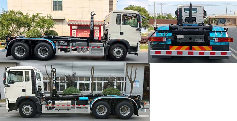 金驫牌YJW5251ZXXE6車廂可卸式垃圾車公告圖片