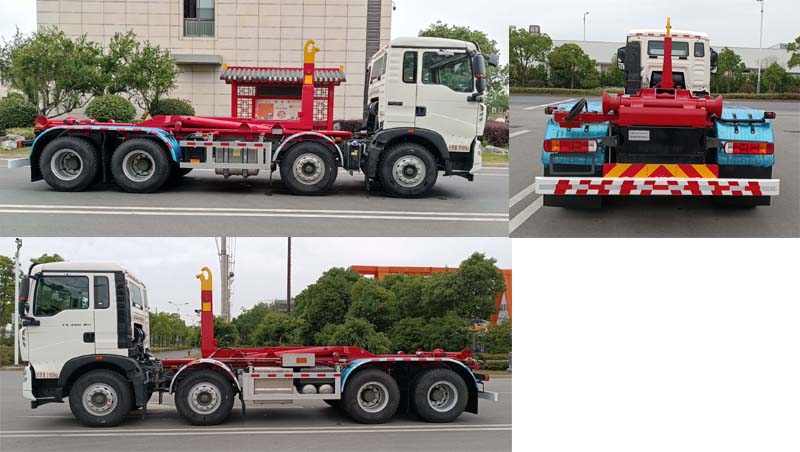 金驫牌YJW5310ZXXE6車廂可卸式垃圾車公告圖片