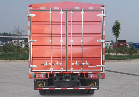 豪沃牌ZZ5117CCYH4515F112倉柵式運輸車公告圖片