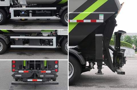 中聯(lián)牌ZBH5040ZZZHFE6自裝卸式垃圾車公告圖片