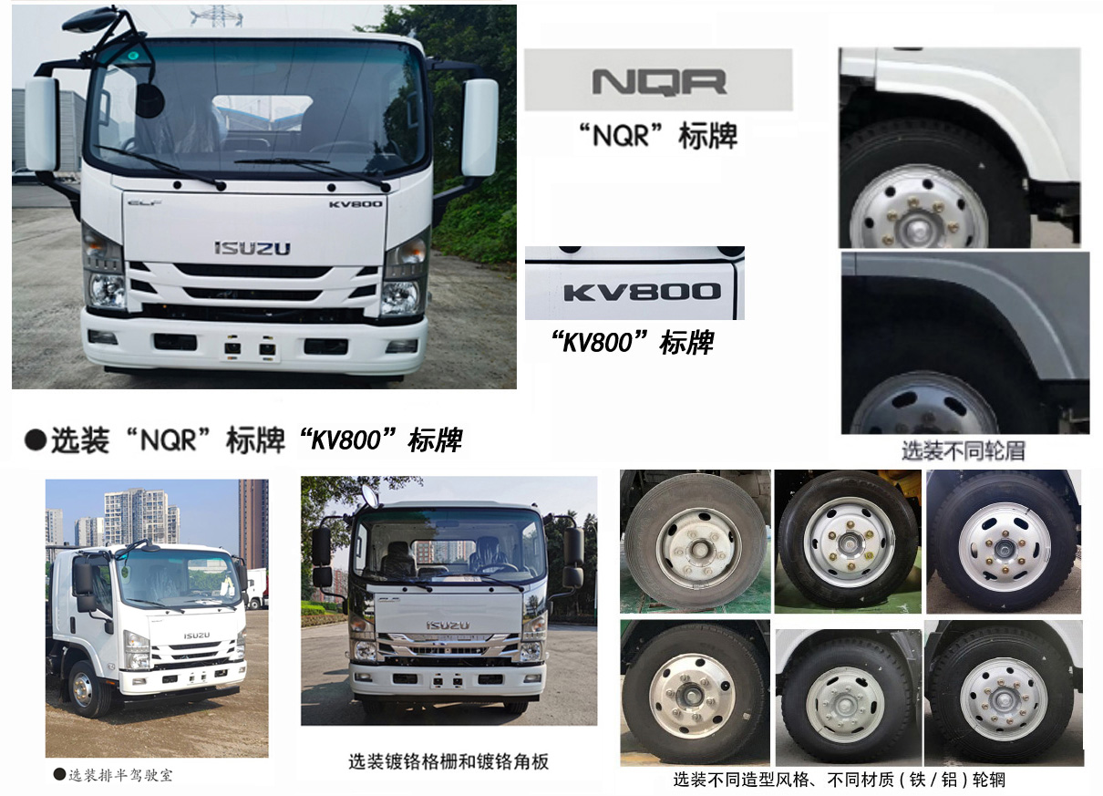 五十鈴牌QL5110XXYANPA廂式運輸車公告圖片