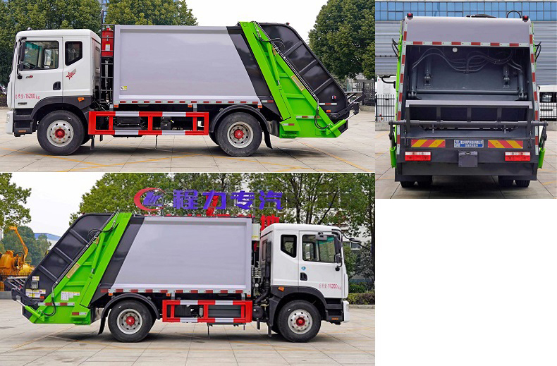 東風(fēng)股份多利卡D9 CLW5160ZYSKL6壓縮式垃圾車公告圖片