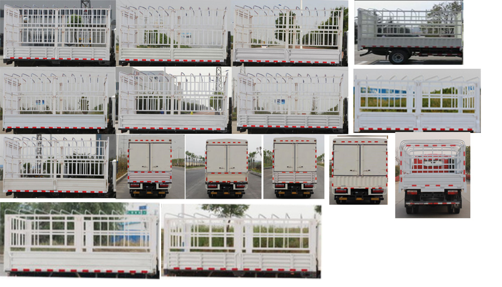 東風牌EQ5100CCY8CD3AC倉柵式運輸車公告圖片