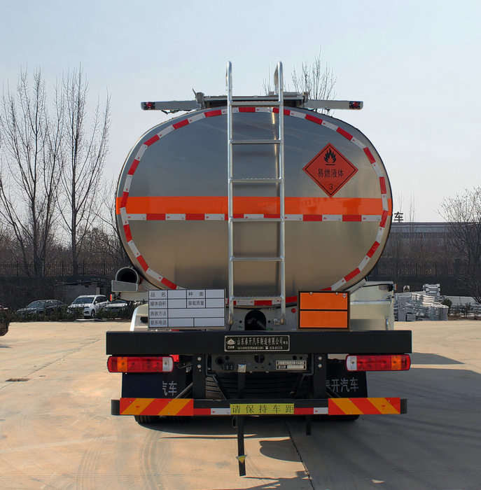 岱陽(yáng)牌TAG5321GRY鋁合金易燃液體罐式運(yùn)輸車公告圖片