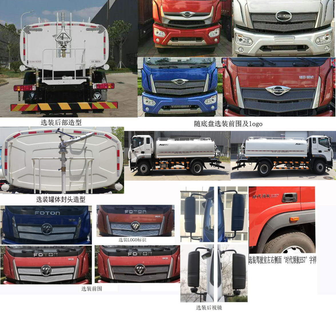 福田牌BJ5182GQXE6-H2清洗車公告圖片