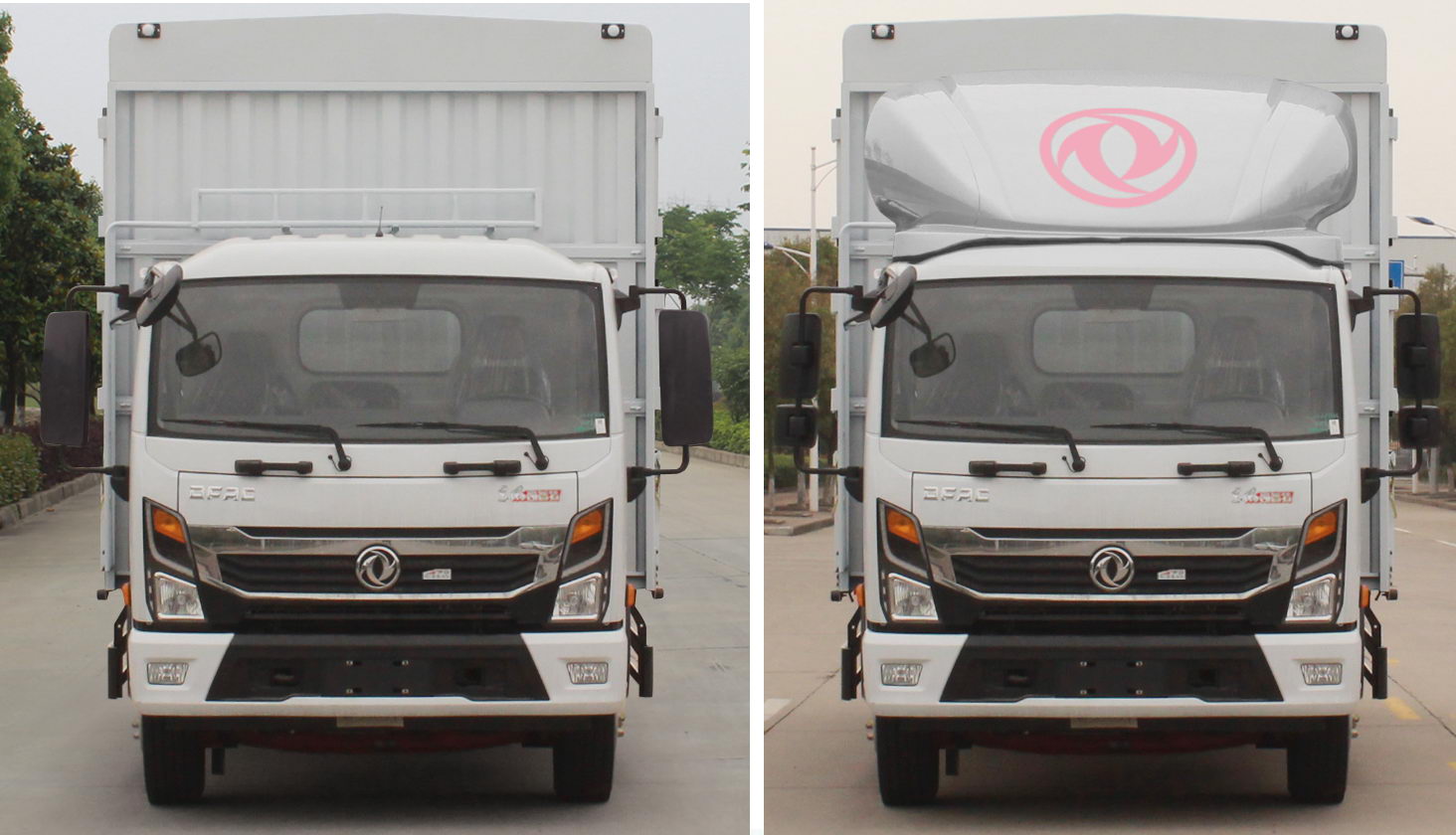 東風(fēng)牌EQ5120CCY8CDEAC倉(cāng)柵式運(yùn)輸車公告圖片