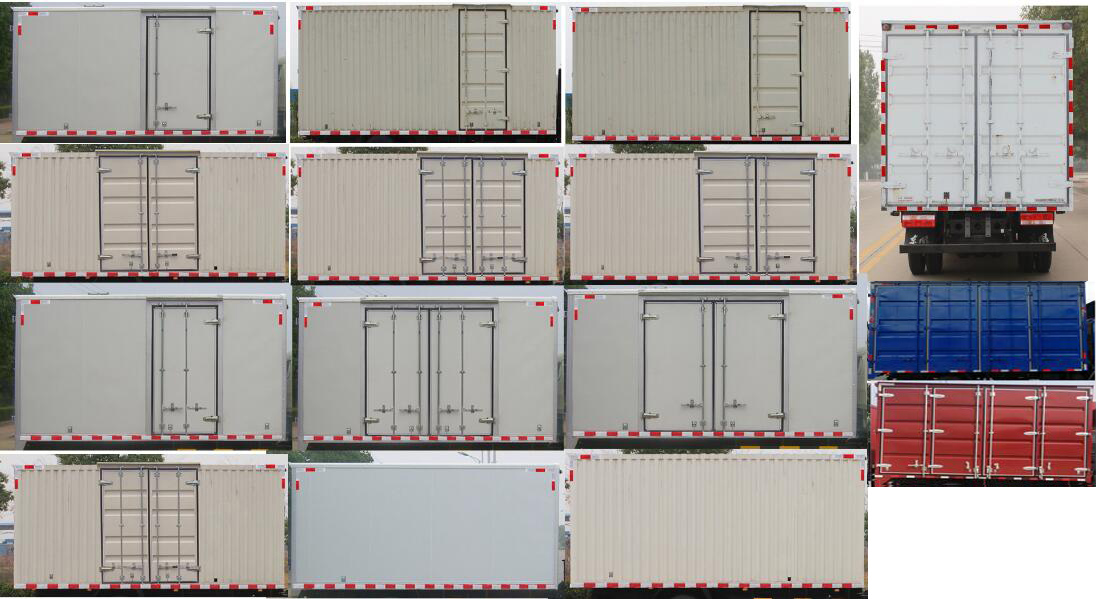 東風牌EQ5120XXY8NDDAC廂式運輸車公告圖片