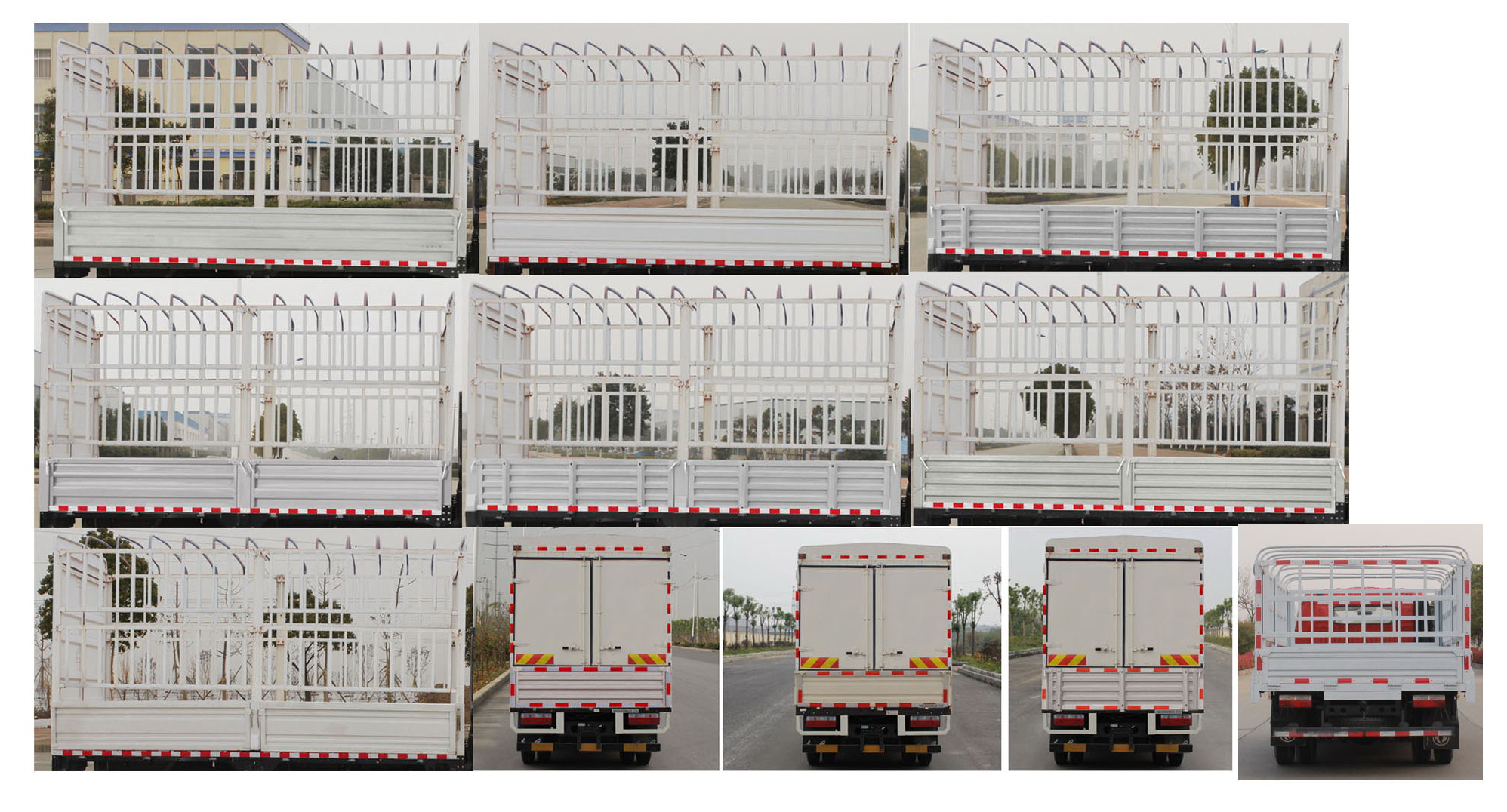 東風(fēng)牌EQ5140CCY8CDEAC倉柵式運(yùn)輸車公告圖片