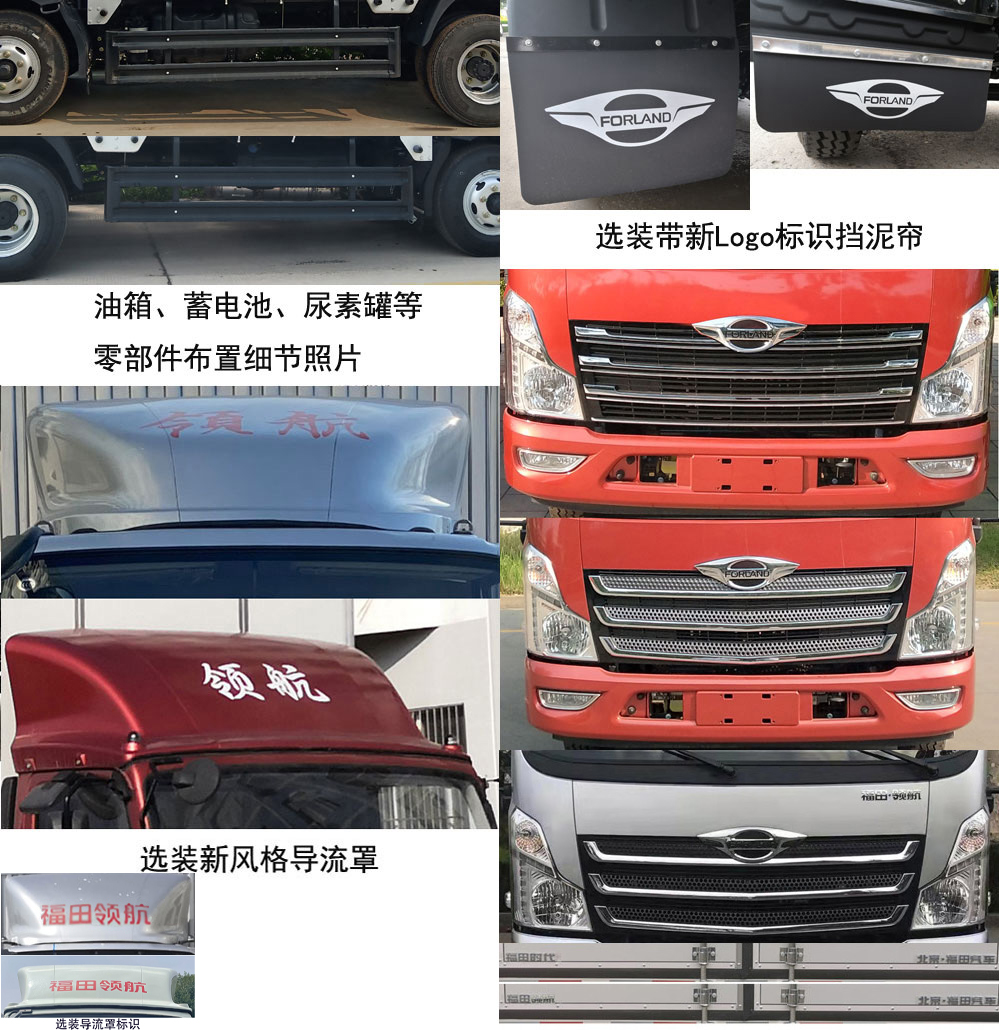 福田牌BJ5086XXYDJDA-01廂式運輸車公告圖片