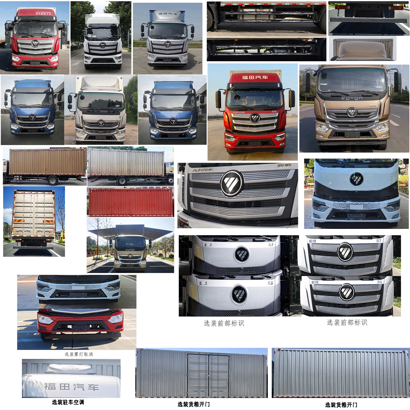 福田牌BJ5188XYKKPFN-AF1翼開啟廂式車公告圖片