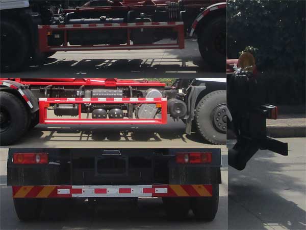 東風(fēng)專(zhuān)底-D3 TWY5251ZXXE6車(chē)廂可卸式垃圾車(chē)公告圖片