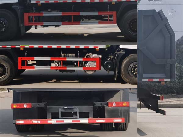 壓縮式對(duì)接垃圾車圖片