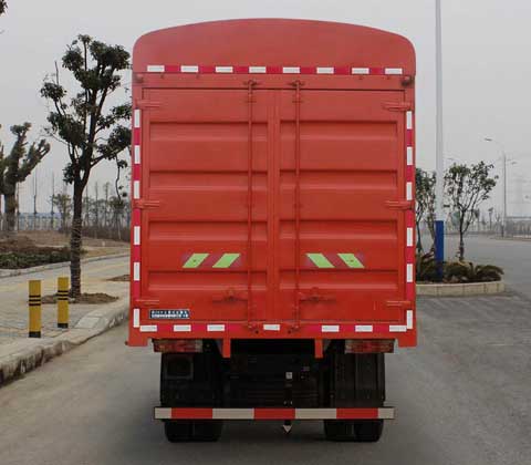 東風(fēng)牌DFV5252CCYGP6N倉柵式運(yùn)輸車公告圖片