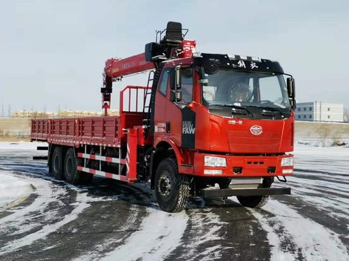 解放牌CA5250JSQP62K1L5T1E6隨車起重運輸車