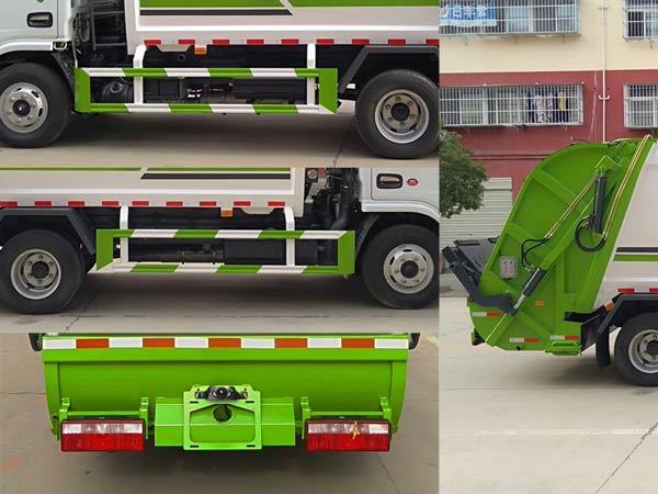 程力威牌CLW5071ZYS6壓縮式垃圾車(chē)公告圖片