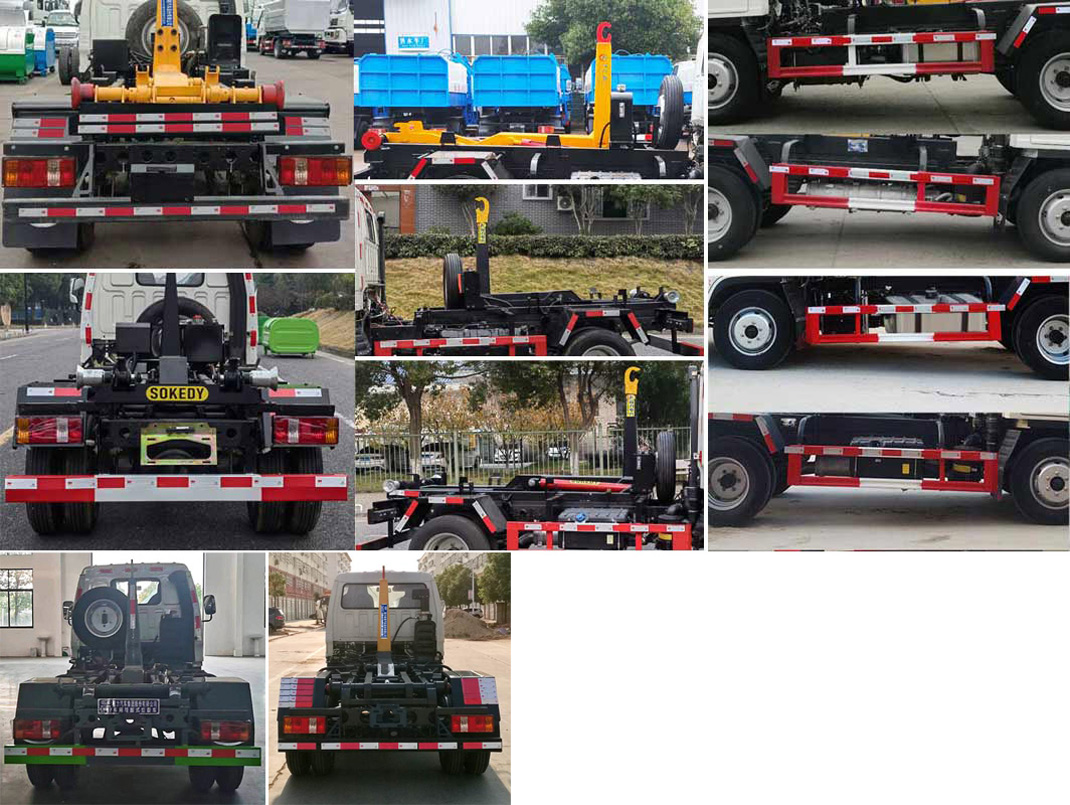 程力威牌CLW5041ZXXB6車廂可卸式垃圾車公告圖片