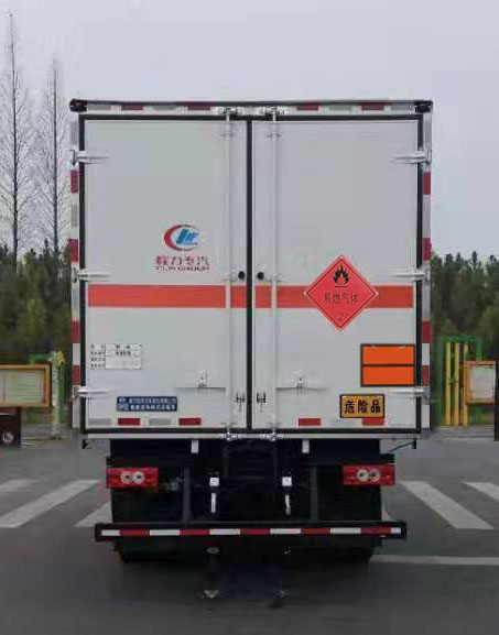 程力威牌CLW5120XRQB6易燃氣體廂式運輸車公告圖片