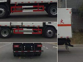 程力威牌CLW5120XQYB6爆破器材運(yùn)輸車公告圖片