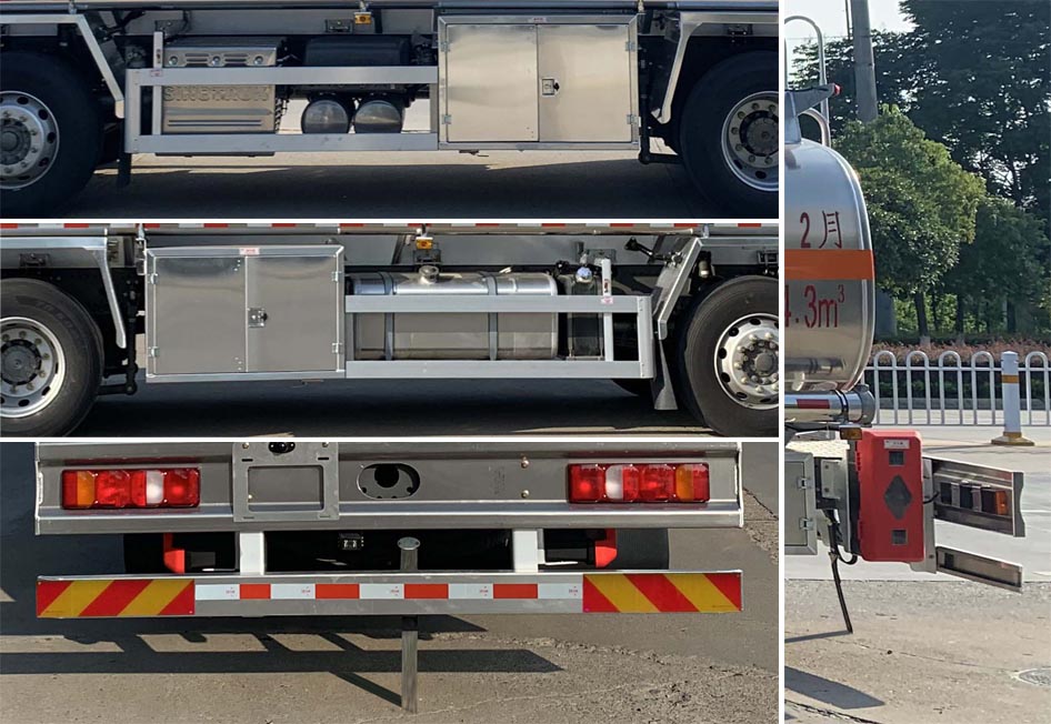 楚飛牌CLQ5320GYY6ZZA鋁合金運油車公告圖片