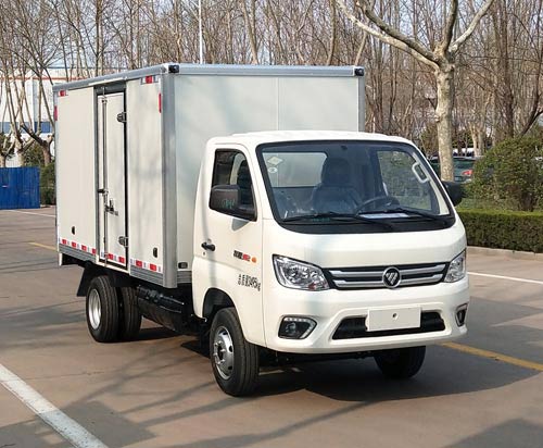 福田牌BJ5032XXY5JC6-07廂式運(yùn)輸車公告圖片