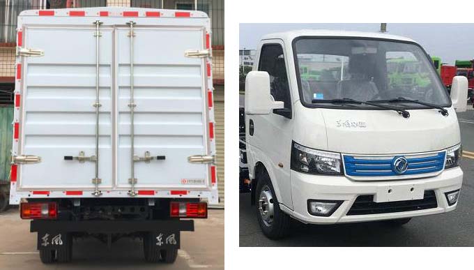 東風(fēng)牌EQ5040CCYTZBEV純電動(dòng)倉柵式運(yùn)輸車公告圖片