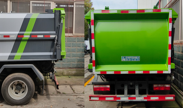 程力威牌CLW5070TCA6餐廚垃圾車(chē)公告圖片