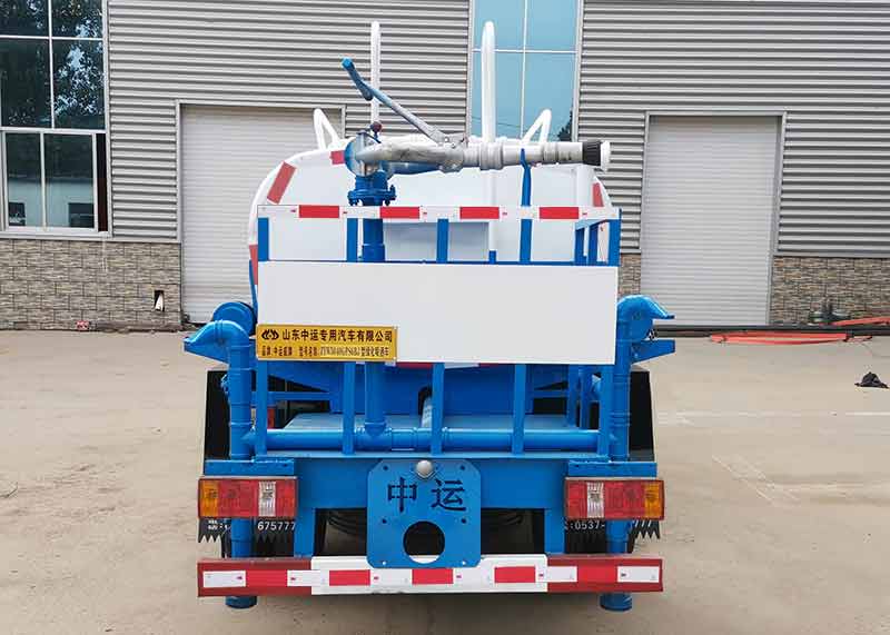 中運(yùn)威牌ZYW5040GPS6BJ綠化噴灑車公告圖片