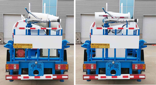 中運(yùn)威牌ZYW5040GPS6BJ綠化噴灑車公告圖片