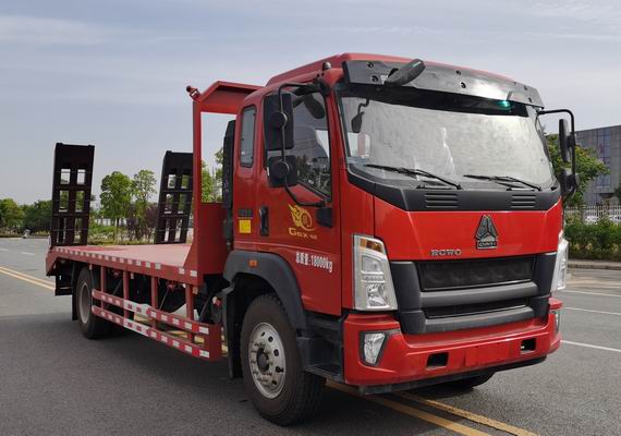 豪沃牌ZZ5187TPBK471DF1平板運輸車