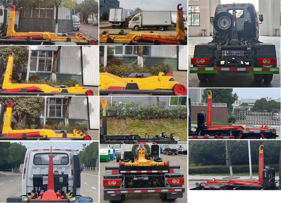 程力威牌CLW5045ZXXB6車廂可卸式垃圾車公告圖片