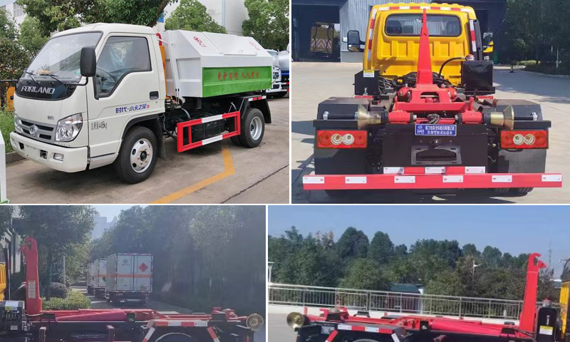 程力威牌CLW5045ZXXB6車廂可卸式垃圾車公告圖片