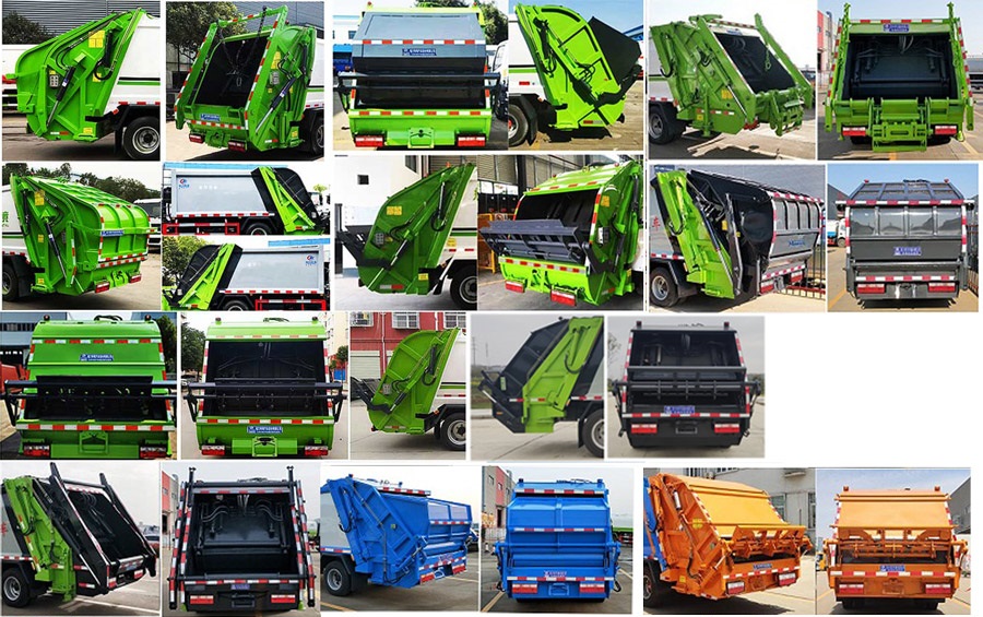 程力威牌CLW5091ZYS6壓縮式垃圾車公告圖片