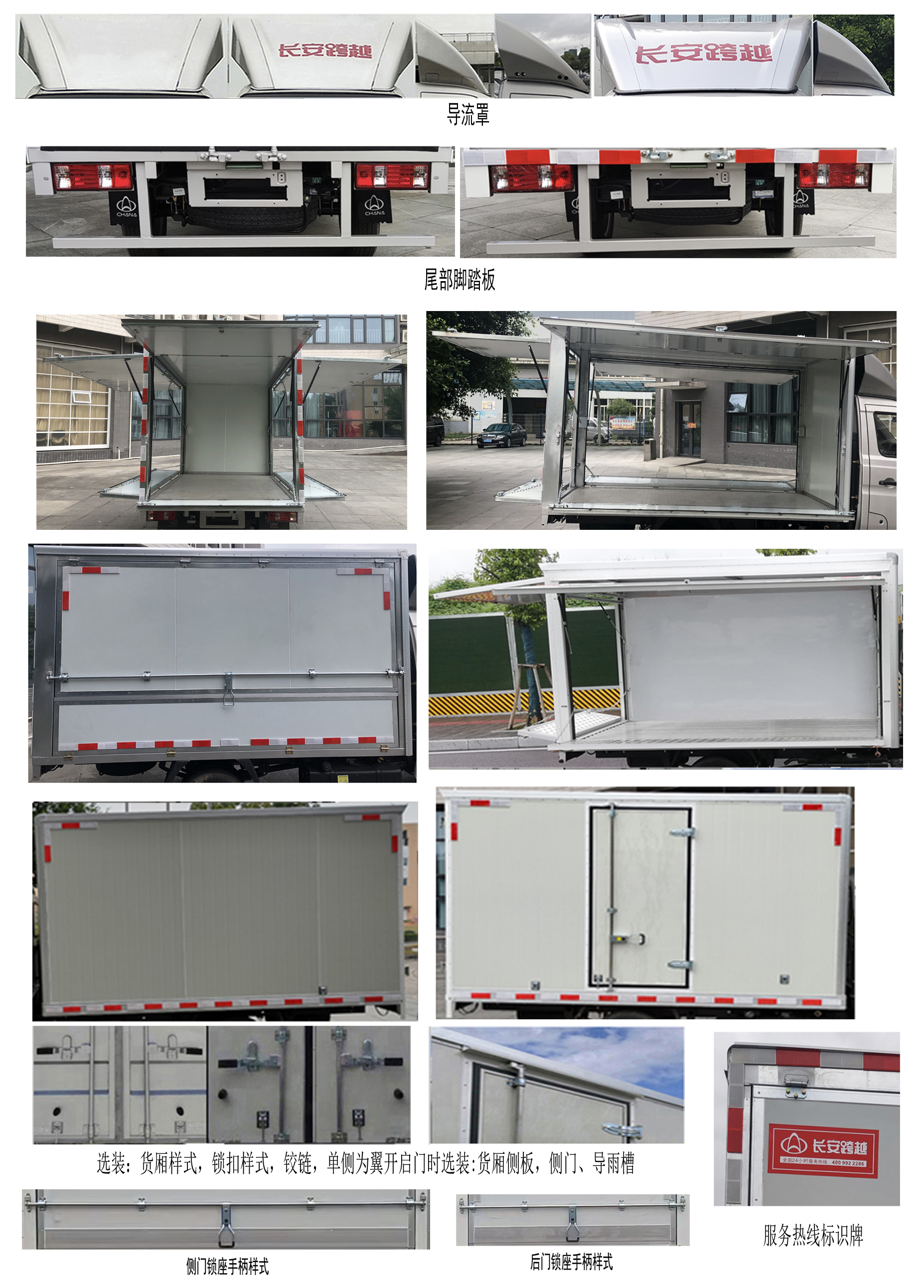長安牌SC5031XYKXDD6B1翼開啟廂式車公告圖片