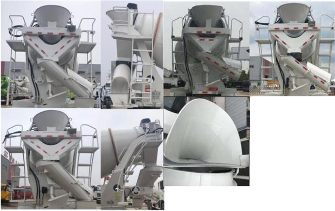 東風牌DFZ5256GJBSZ6D混凝土攪拌運輸車公告圖片