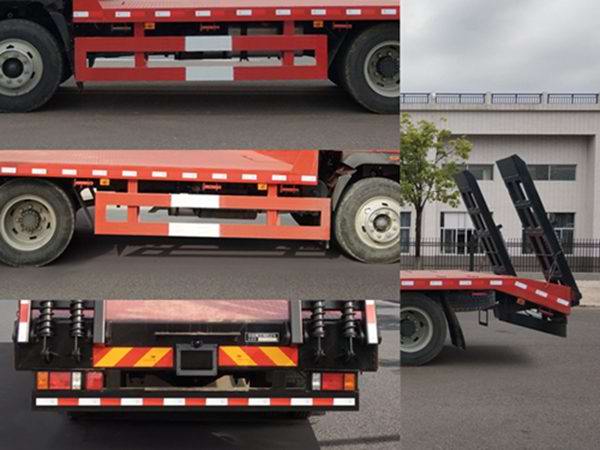 豪曼牌ZZ5148TPBG17FB0平板運輸車公告圖片