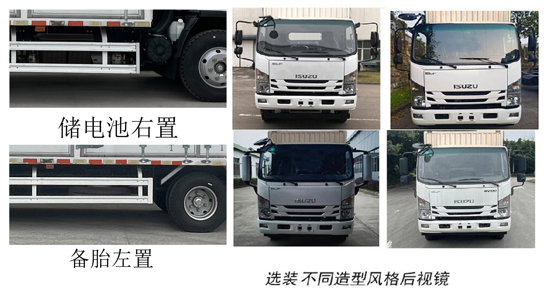 五十鈴牌QL5080XXYAKKA廂式運(yùn)輸車公告圖片