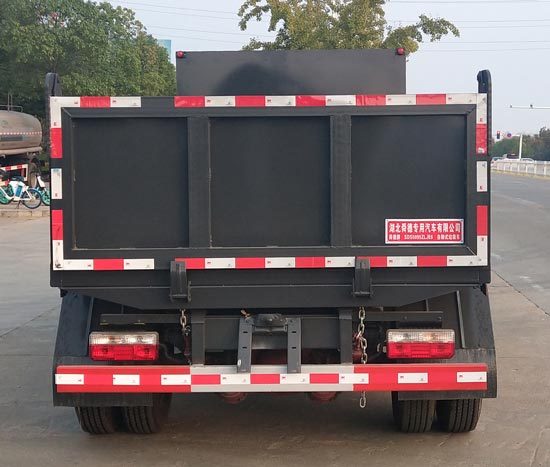 舜德牌SDS5095ZLJE6自卸式垃圾車公告圖片