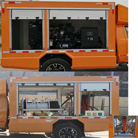 許繼牌HXJ5033XDYDD6電源車公告圖片