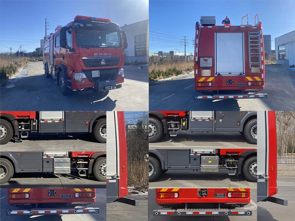 中卓時(shí)代牌ZXF5190GXFPM80/HT6泡沫消防車公告圖片