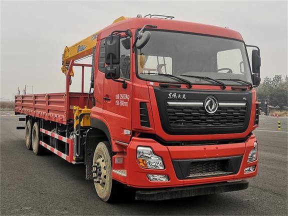 帕菲特牌PFT5253JSQD6A隨車起重運(yùn)輸車