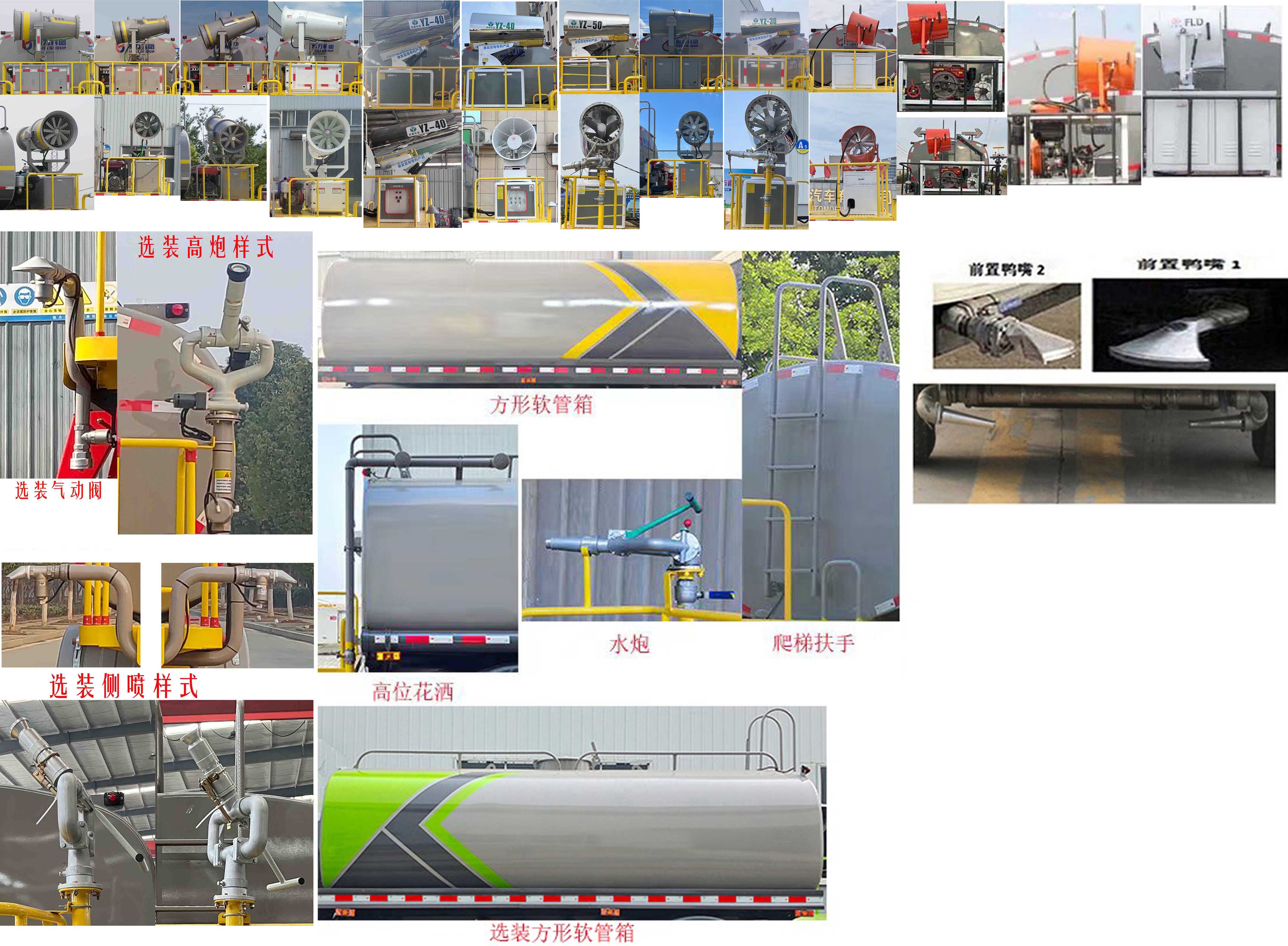凱力風牌KLF5250GPSC6綠化噴灑車公告圖片