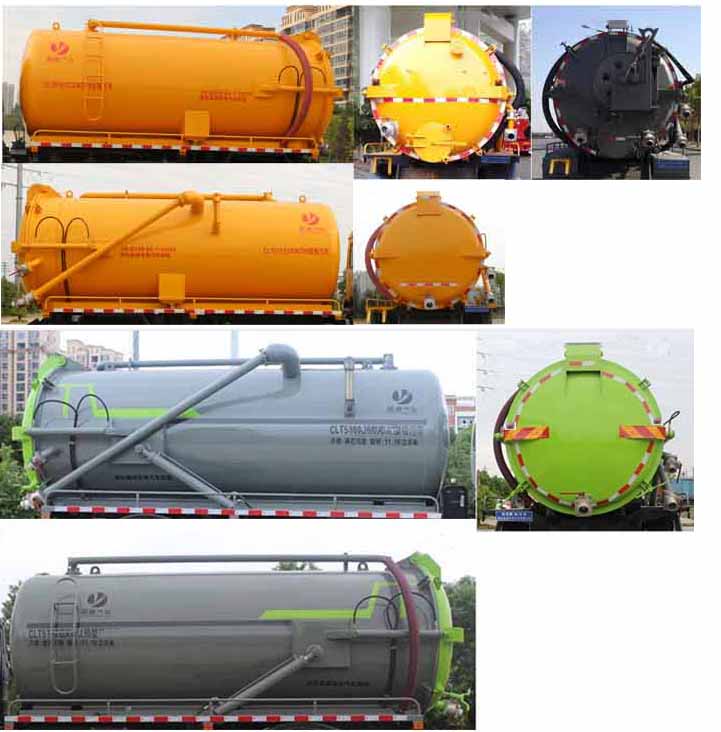 縱昂牌CLT5181GXWEQ6吸污車公告圖片