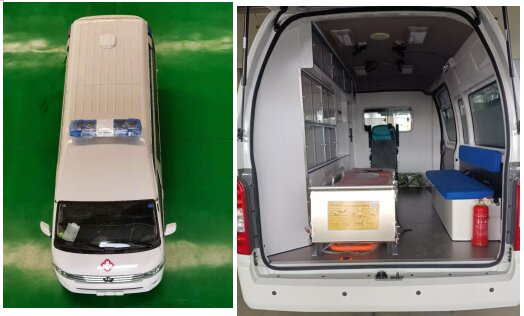 中衛(wèi)誠信牌AZW5030XJHG9救護車公告圖片